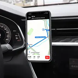 Автотримач Hoco CA59 Car Mount Holder Silver [721686] [84253] - мініатюра 5