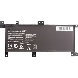 Акумулятор PowerPlant для ноутбуків ASUS VivoBook X556U (C21N1509) 7.6V 5000mAh (NB430963) - мініатюра 2