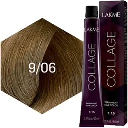 Перманентна фарба для волосся Lakme Collage Creme Hair Color відтінок 9/06+ (дуже теплий світлий блондин) 60 мл - мініатюра 2