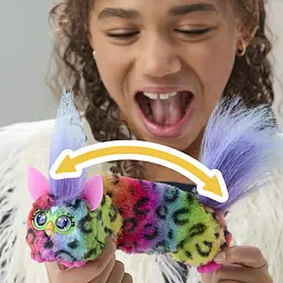 Іграшка інтерактивна Furby DJ Furblets Rain-Bow-Kat Mini Electronic Plush Toy (G1783) - мініатюра 8