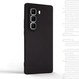 Чехол-накладка для смартфона Infinix Hot 50 Pro Plus 4G, противоударный, силиконовый, термополиуретановый (ТПУ), с защитой камеры и корпуса, черный, защита всего корпуса, ArmorStandart (ARM84475) - мініатюра 2