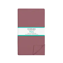 Комплект постільної білизни Cosas Blueberry CS2 Полуторний вишня (Ranfors_Cherry_Grey_160) - мініатюра 7