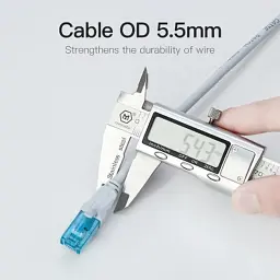 Патч-корд 3м, RJ-45 cat 5e UTP blue Vention (VAP-A10-S300) - мініатюра 9