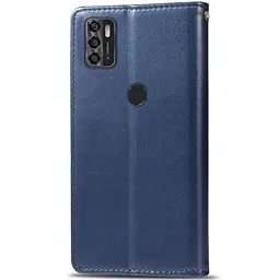 Шкіряний чохол-книжка GETMAN Gallant (PU) для ZTE Blade A7s (2020) Синій - мініатюра 2