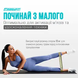 Резинки для фітнесу EasyFit MonoBand набір 3 шт - мініатюра 3