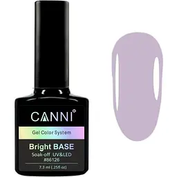 Кольорове базове покриття Canni Gel Color System Bright Base 652 світло-лавандовий 7.3 мл - мініатюра 2