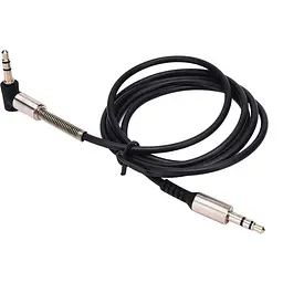 AUX кабель SP-255 TRS 3.5 - TRS 3.5 1 м без упаковки чорний