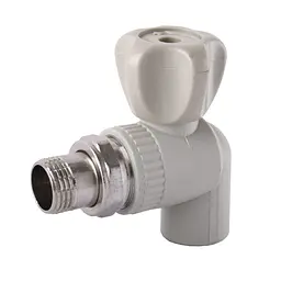 Кран радіаторний кутовий Kalde PPR ф25x3/4 22015 000016047