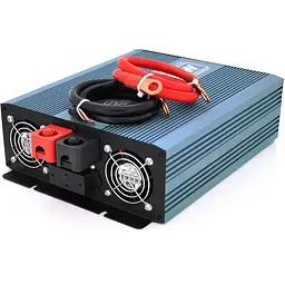 Інвертор напруги Mexxsun MXS-2000, 12V/220V, 2000W з модифікованою синусоїдою, 2 Shuko, клемні дроти, Q4 - мініатюра 2