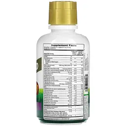 Рідкі дитячі мультивітаміни Natures Plus Animal Parade Gold Смак Тропічних фруктів 473 мл - мініатюра 2