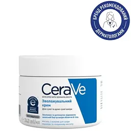Зволожуючий крем CeraVe для сухої та дуже сухої шкіри обличчя та тіла, 340 мл (MB112201) - мініатюра 2