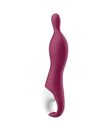 Вібратор Satisfyer A-Mazing 1 21.7 см бордовий - мініатюра 6