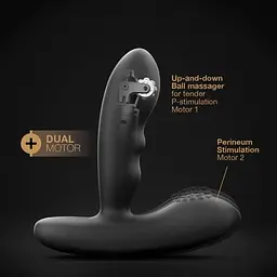 Массажер простаты Dorcel P-Stroker с пультом ДУ - мініатюра 5