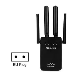 Підсилювач WiFi сигналу ретранслятор Wi-Fi Pix-Link LV-WR09Q 2.4 GHz репітер точка доступу White (18622) - мініатюра 3