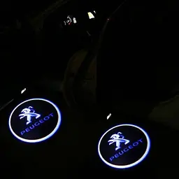 Картридж-вставка логотипу Peugeot на двері 1 шт. - мініатюра 2