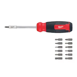 Викрутка зі змінними вставками 14-в-1 (PH/PZ/SL/TX/HEX) MILWAUKEE (PH1 / PH2 / PZ1 / PZ2 / T10 / T15 / T20 / T25 / Hex 3 / Hex 4 - мініатюра 2