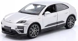 Автомодель Bburago Porsche Macan 4 Electric 1:24 чорний (18-21114) - мініатюра 4