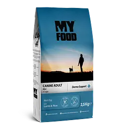 Сухий корм Myfood Супердля дорослих собак малих порід з Ягням та Рисом 2,5 кг