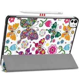 Чохол-книжка BeCover Smart Case для Apple iPad Pro 11" M4 2024 Butterfly (711631) - мініатюра 4