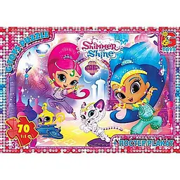 Дитячий пазл "Шіммер та Шайн" G-Toys OS620 плакат 70 елементів