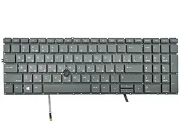 Клавіатура для HP Elitebook 850 G7, 850 G8, 855 G7, 855 G8 (RU Black з підсвічуванням). Оригінал - мініатюра 3