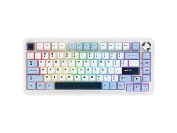 Клавіатура Ajazz AK820 MAX PLUS Daydream White-Dark Blue (AK820MAX-DD-BWD)