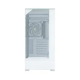 Zalman PC case P40 Prism без БЖ, 2xUSB3.0, 1xUSBType-C, 1x120мм ARGB, VGA 420мм, LCS ready, TG 3x Panels, ATX, білий - мініатюра 9
