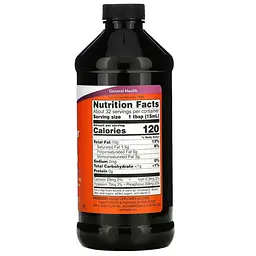 Натуральна добавка NOW Sunflower Lecithin Liquid, 473 мл - мініатюра 2