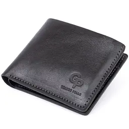 Чоловічий шкіряний гаманець GRANDE PELLE 7,5х10х2,5 см acs0015040
