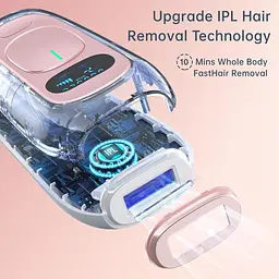 Лазерна епіляція, портативний пристрій для видалення волосся IPL до 999 900 спалахів - мініатюра 6