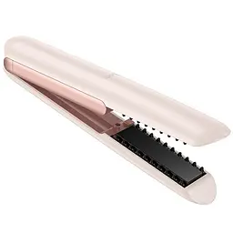 Бездротовий випрямляч для волосся Hoco HP46 Explicit with digital display Pink - мініатюра 3