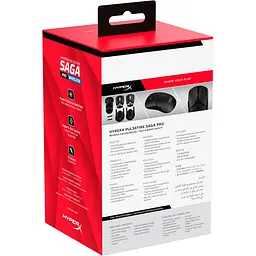 Миша HyperX Pulsefire SAGA PRO RGB Black (A2PB2AA) - мініатюра 9