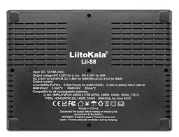 Зарядний пристрій LiitoKala Lii-S8 для акумуляторів АА, ААА, 18650, 21700, 26650 Li-ion, Ni-MH, Ni-Cd, LiFePO4, Крона 9В (19418) - мініатюра 7