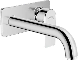 Змішувач Hansgrohe Vernis Shape для раковини зі стіни прихованого монтажу 205 мм Chrome 71578000 Хром