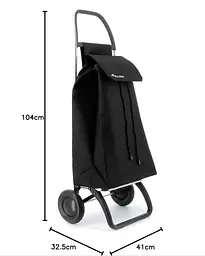 Сумка-візок Rolser Saquet LN 2 Negro (SAQ055-1023) - мініатюра 6