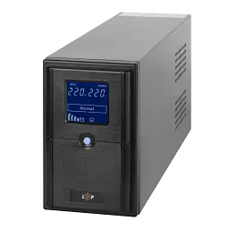 ДБЖ LogicPower LPM-UL625VA лінійно-інтерактивний 625VA/437Вт з LCD