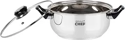 Каструля Bravo Chef з кришкою та бакелітовими ручками 16 см 1.1 л (BC-2002-16) - мініатюра 3