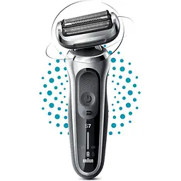 Електробритва Braun Series 7 71-S1000s silver/black (6851748) - мініатюра 2