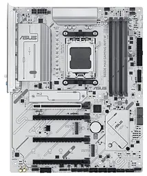 Материнська плата ASUS B650E MAX GAMING WIFI W White (B650E MAX GAMING WIFI W) (Socket AM5, AMD B650, ATX)