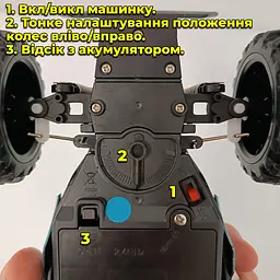 Машинка Баггі з дистанційним керуванням Ready Go Race 15+ км/год Чорна - мініатюра 4