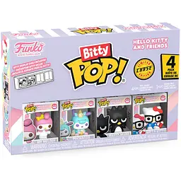 Набір ігрових фігурок Bitty Pop! Sanrio Моя Мелоді 4 фігурки в асортименті (85716) - мініатюра 2