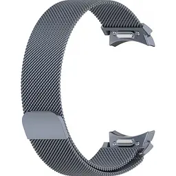 Ремінець ArmorStandart Milanese Magnetic для Samsung Galaxy Watch 7/FE/6/6 Classic/5/5 Pro/4/4 Classic Grey (ARM86843) [151812] - мініатюра 2