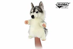 М'яка іграшка на руку Hansa Hansa Хаскі, серія Puppet, 33 см