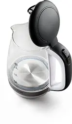 Електрочайник Gorenje 1.7 л, 2,200 Вт, strix контроль, скло, білий - мініатюра 4