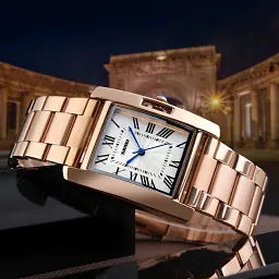Наручний годинник жіночий Skmei 1284 Rose Gold, 1284RG (17114) - мініатюра 3