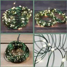 Гірлянда Роса LED на зеленому дроті USB 50*500 AND 5347 - мініатюра 4