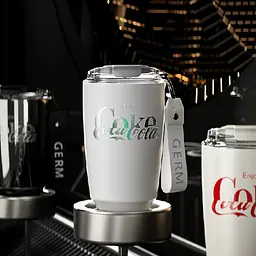 Термокухоль Germ Mocha Series Coca-Cola 430 мл Aurora White [GE-CK22AW-B9] [118598] - мініатюра 4