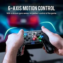 Геймпад Onikuma бездротовий M7 для ПК ноутбука PS4 PS5 Xbox з Bluetooth та RGB підсвіткою універсальний контролер - мініатюра 6