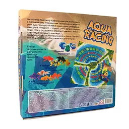 Настільна гра Strateg Aqua racing, укр. мова (30416) - мініатюра 2