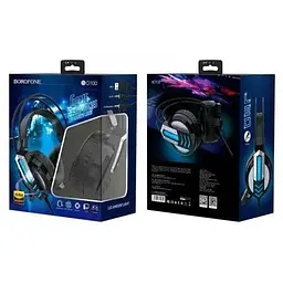 Навушники Borofone gaming Fun LED Hi-Res BO100 ігрові накладні - мініатюра 10